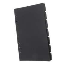A5 Binder Dividers with Clear Tabs, 14pcs Durable PP Index Set for Notebook and Office Organization