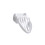 Adhesive Wall Mounted Soap Dish with Drain, No‑Drill Bathroom and Kitchen Holder, Space‑Saving White 1