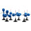 Atomic Orbital and Electron Cloud Hybrid Model S/SP/SP2/SP3 3D Visualization Chemistry Teaching Tool 3