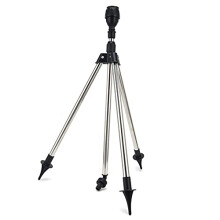 Tripod Sprinkler with Adjustable Height, Uniform Mist Coverage and Water Saving Design for Garden