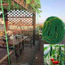 Garden Trellis Netting 6.6x16.4Ft HeavyDuty 4x4 Inch Mesh Plant Climbing Net for Tomatoes Cucumbers Beans