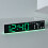 Modern ABS LED Clock Home Decoration Energy-white shell oran 6