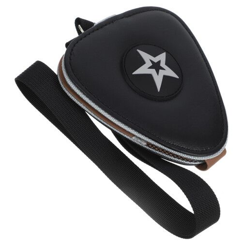 Leather Guitar Pick Holder Pouch Case Compact Design Quick Access Durable Scratch Protection