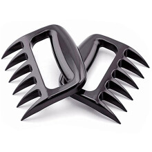 Meat Shredder Claws for Pulled Pork BBQ, UltraSharp Heat Resistant Bear Claws with NonSlip Grip, Dishwasher Safe