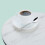 Round Marble Look Side Table with 2 Levels 5