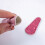 Decorative Leather Scissor Case Artistic-pink light pink 5