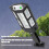 Solcellslampor för utomhusbruk med rörelsesensor, 43 LED-lampor, 2-pack 4