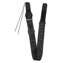Padded Guitar Strap with Adjustable Length and Reinforced Ends for Guitar and Bass Players