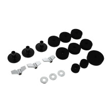 18 Piece Drum Kit Felt Pad Set NonSlip Black Drum Accessories for Percussion Kits Noise Reduction Cushioning