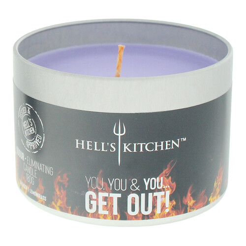 Hell's Kitchen Lavender & Lemongrass Scented Candle 180g 1