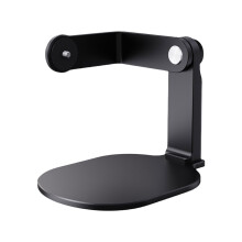 Adjustable Projector Stand with 360 Rotation and Stable Base for Desktop Viewing