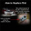 Butane Torch Lighter with Adjustable Flame Control, Windproof Jet Flame Refillable Design for Camping and Candle Lighting, Red 4