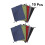 Zipper Document Bag Set, Waterproof Document Bags, B4 File Organizer, 10pcs Mixed Colors 4