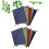 Zipper Document Bag Set, Waterproof Document Bags, B4 File Organizer, 10pcs Mixed Colors 5
