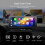 7 Inch Wireless CarPlay Screen for Car with 2.5K Dash Cam, Android Auto, GPS Navigation, Bluetooth 3
