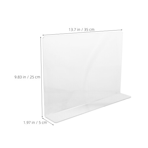 Kitchen Sink Splash Guard Acrylic Panel Water Splash Barrier 1