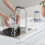 Kitchen Sink Splash Guard Acrylic Panel Water Splash Barrier 3
