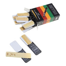 Bb Clarinet Reeds 10 Pack, Traditional Cut, Strengths 1.5 2.0 2.5 3.5 for Beginners