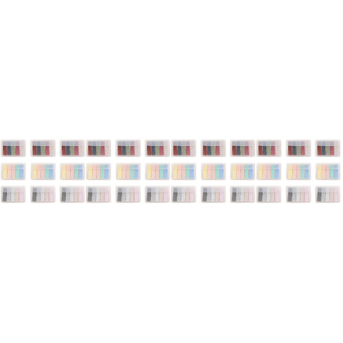 36Sets Multicolor File Tabs Sticky Memo Notes for Office and Reading 2