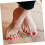 Silicone Toe Separators 8pcs Soft Flexible Reusable Spacers for Pedicure Nail Polish Application 4