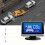 Car Parking Sensor Reverse Backup Radar System with 4Sensor Accurate Detection LCD Display Voice Beep Alert 2