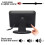 Car Parking Sensor Reverse Backup Radar System with 4Sensor Accurate Detection LCD Display Voice Beep Alert 4
