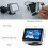 Car Parking Sensor Reverse Backup Radar System with 4Sensor Accurate Detection LCD Display Voice Beep Alert 5