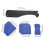 4PCS Silicone Caulk Tools Kit Shovel Scrapers Blue 8