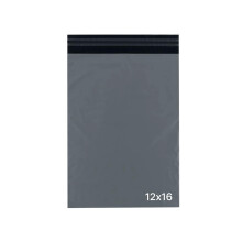 12x16 Grey Poly Mailer Bags 50 Pack, Waterproof TearResistant Envelopes with SelfSeal Closure