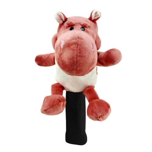 Golf Driver Headcover Red Hippopotamus 1pc 1
