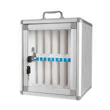 Wall Mounted Cell Phone Locker for Classroom and Office, Secure MultiCompartment Phone Storage Box