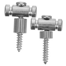 2pcs Iron Guitar String Retainer for Electric Guitar, Secure Locking, Easy Install, Stable Tuning