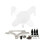 Headlight Guard for BMW R1300GS 2023 2024, Full Coverage Protector with Quickrelease Mount and Clear Beam 2
