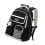 Practical Book Bag For Teens Breathable Mesh Back Panel-Black 1