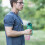 Waterfles met drinktuit, 1 liter, herbruikbaar plastic. 2