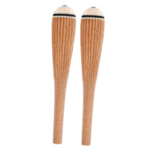2pcs Wooden Erhu Tuning Pegs Stable Control Enhanced Sound Clarity Direct Fit Replacement Parts
