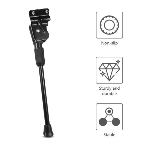 Eease Justerbar MTB Side Bak Kickstand - Svart 2