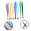10pcs Durable Woven ID Badge Lanyards with MultiFunction Attachment for Work and Office 2