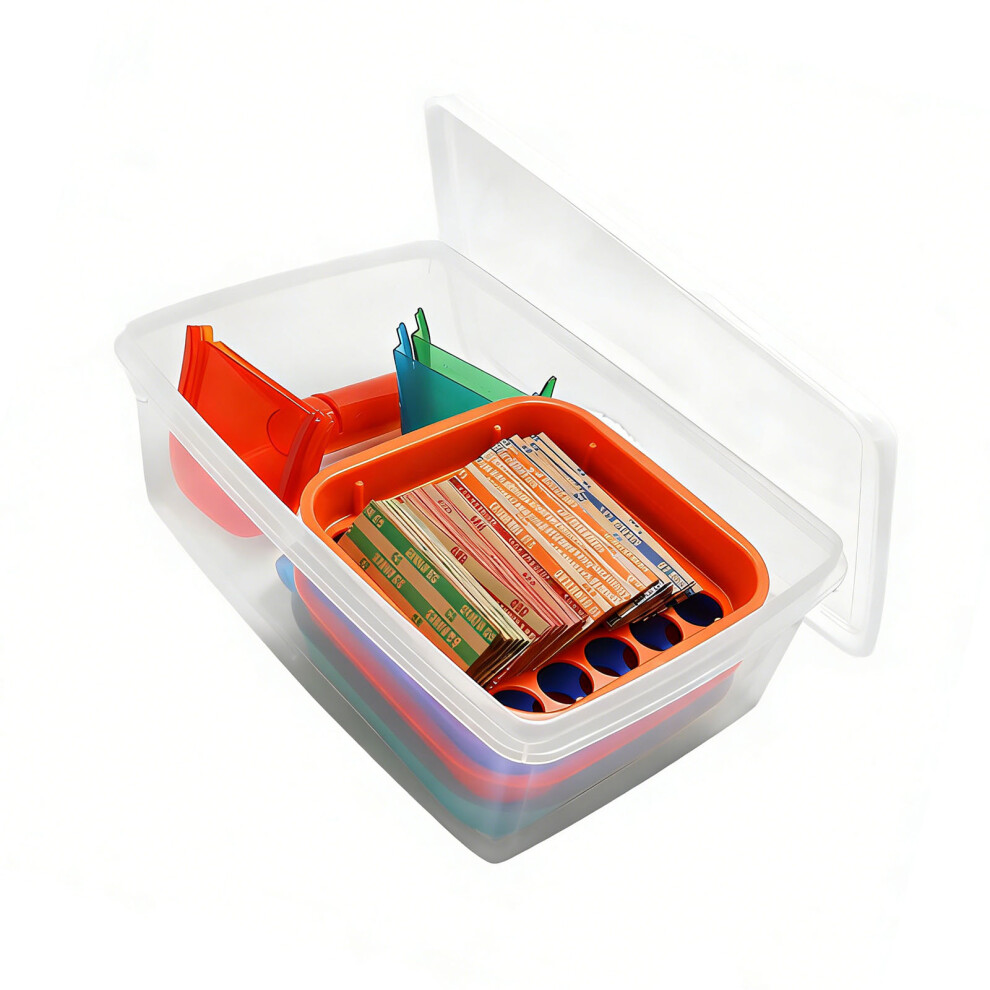 Complete Coin Sorting Set Includes 100 Preformed Wrappers Rolls 7696001961872