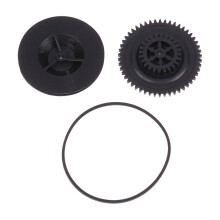 Smooth Operation Head Assembly With Wear Resistant Gears And