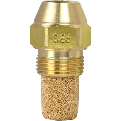 Oil Burner Nozzle 0.85 GPH 45 Degree Solid Type Replacement 8545B for Delavan Consistent Flame Pattern
