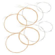 Stainless Steel Mandolin Strings Set for Bright Clear Sound and Easy Installation