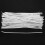 130pcs Cable Organizer Binding Packaging Wire Twist Ties White 150x2.2mm 6