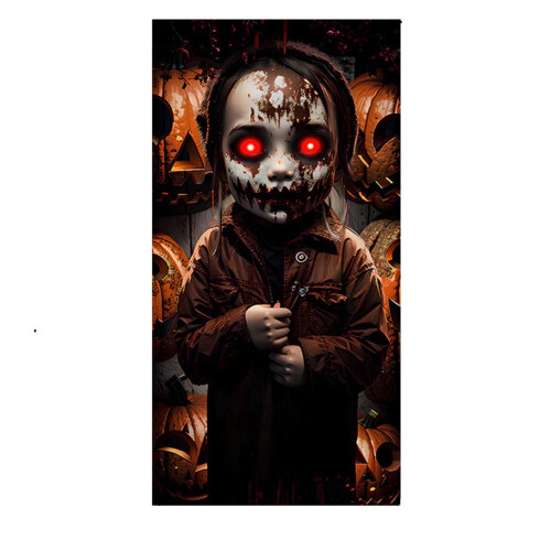 Halloween-Türdekoration für den Außenbereich (1 Stück) 1