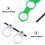 Chidian2 buc Expander de deget pentru instrumente muzicale, deget din plastic 2