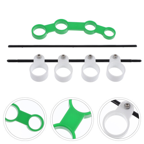 Chidian2 buc Expander de deget pentru instrumente muzicale, deget din plastic 2