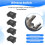 4X Window  Repair Button Caps for  ML GL R Class W164 X164 6