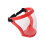 Face Shield Kid Red Full Face Mask with Clear Protective Shield and Adjustable Head Strap 1