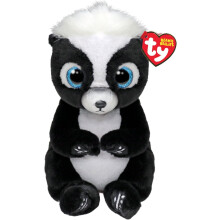 TY Beanie Bellies Collection Rukus the Skunk 15cm Soft Plush Toy