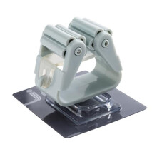 Mop and Broom Holder with Suction Cup, No Drill Wall Mounted Organizer for Kitchen Bathroom Storage